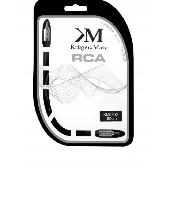 Kabel 1RCA-1RCA 1.8m Krüger Matz coaxialny