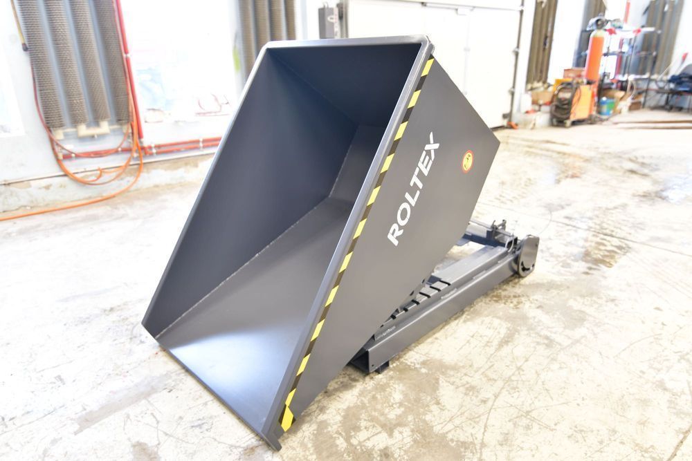 Kontener / Kontener samowyładowczy / Koleba / Pojemnik metalowy 600L