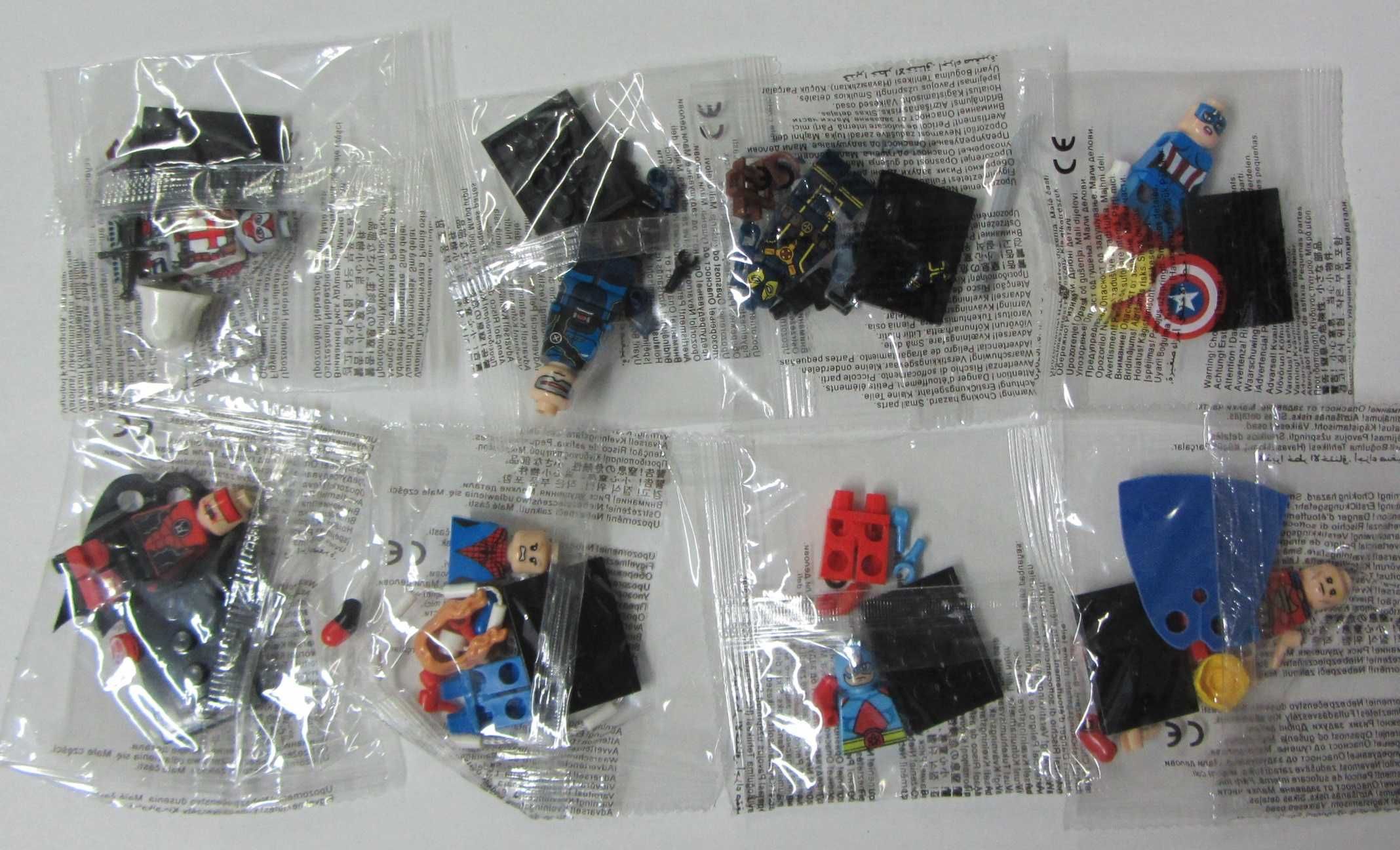 Coleção de bonecos minifiguras Super Heróis nº69 (compatíveis Lego)