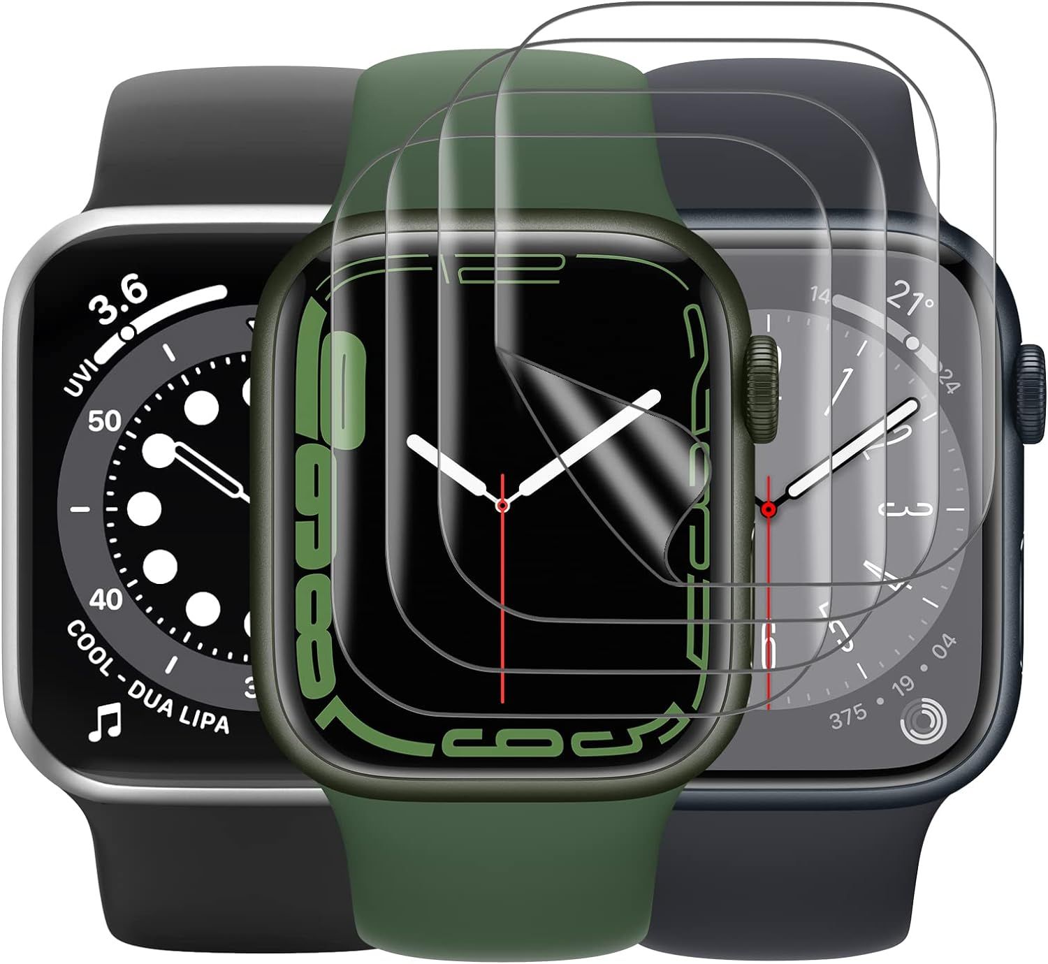Folia Ochronna Apple Watch 8,7, 45 Mm/ 6,5,4,Se, 1, 2 44Mm/ 3,2, 42Mm