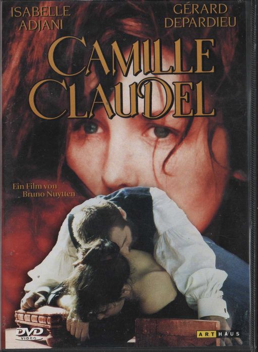 Dvd A Paixão de Camille Claudel - drama histórico - Isabelle Adjani