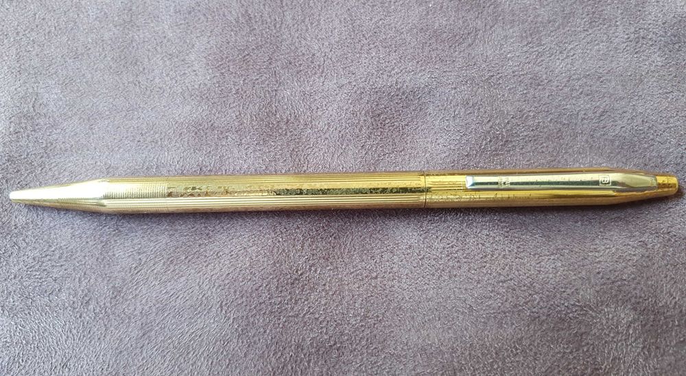 Caneta esferográfica "B", muito antiga, made in USA