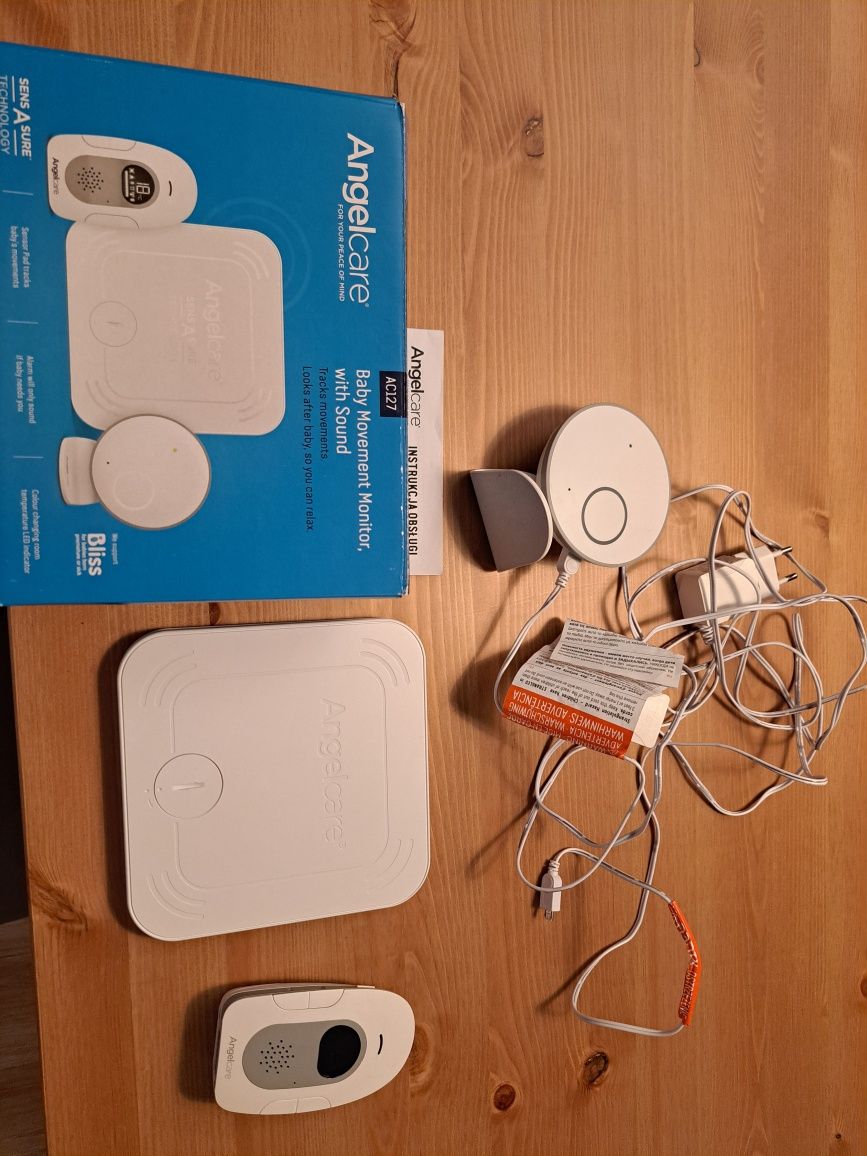 Niania elektroniczna monitor oddechu Angelcare