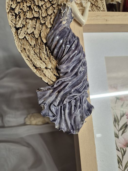 Anioły na ramkę, ramka na zdjecia, prezent, Rękodzieło