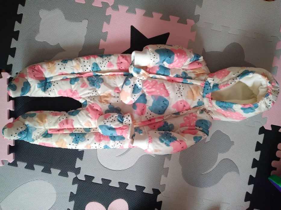 Kombinezon zimowy 74 dziewczynka 5 10 15