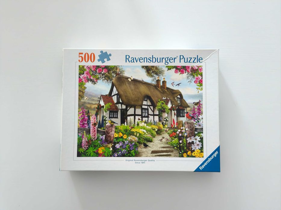Puzzle 500 elementów Ravensburger kompletne