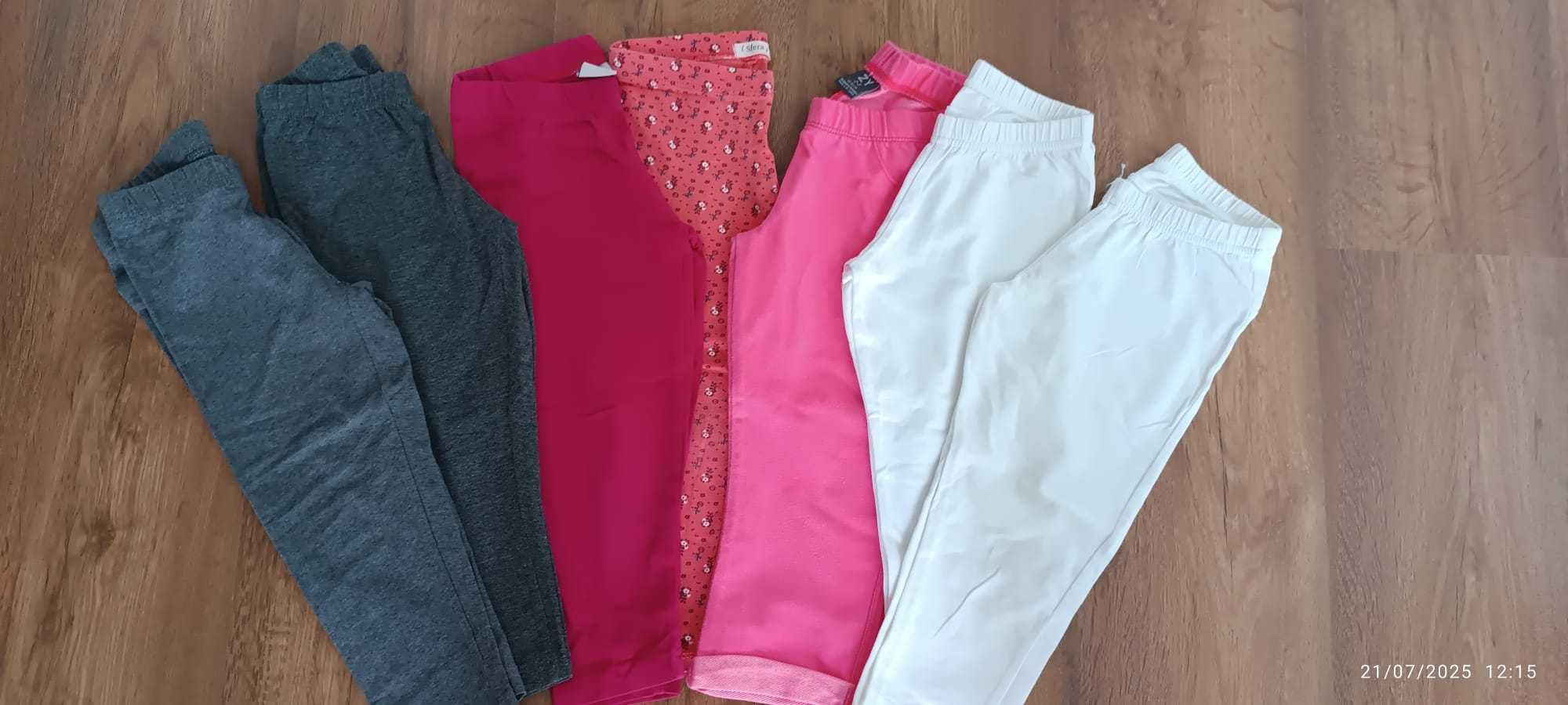 conjunto de várias leggings de menina como novas!