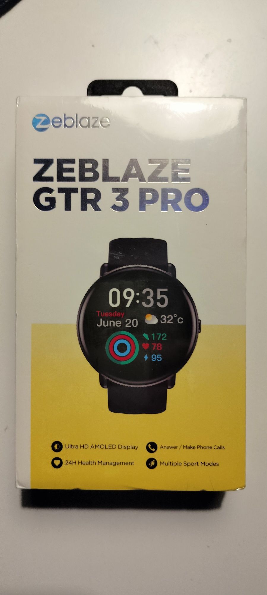 NOWY!   smartwatch Zeblaze GTR 3 pro złoty Amoled, bluetooth calling