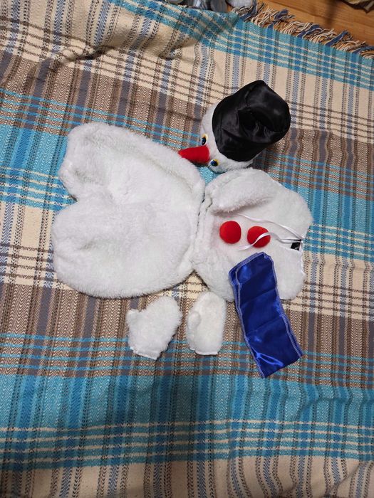 Костюм сніговика, сніговик