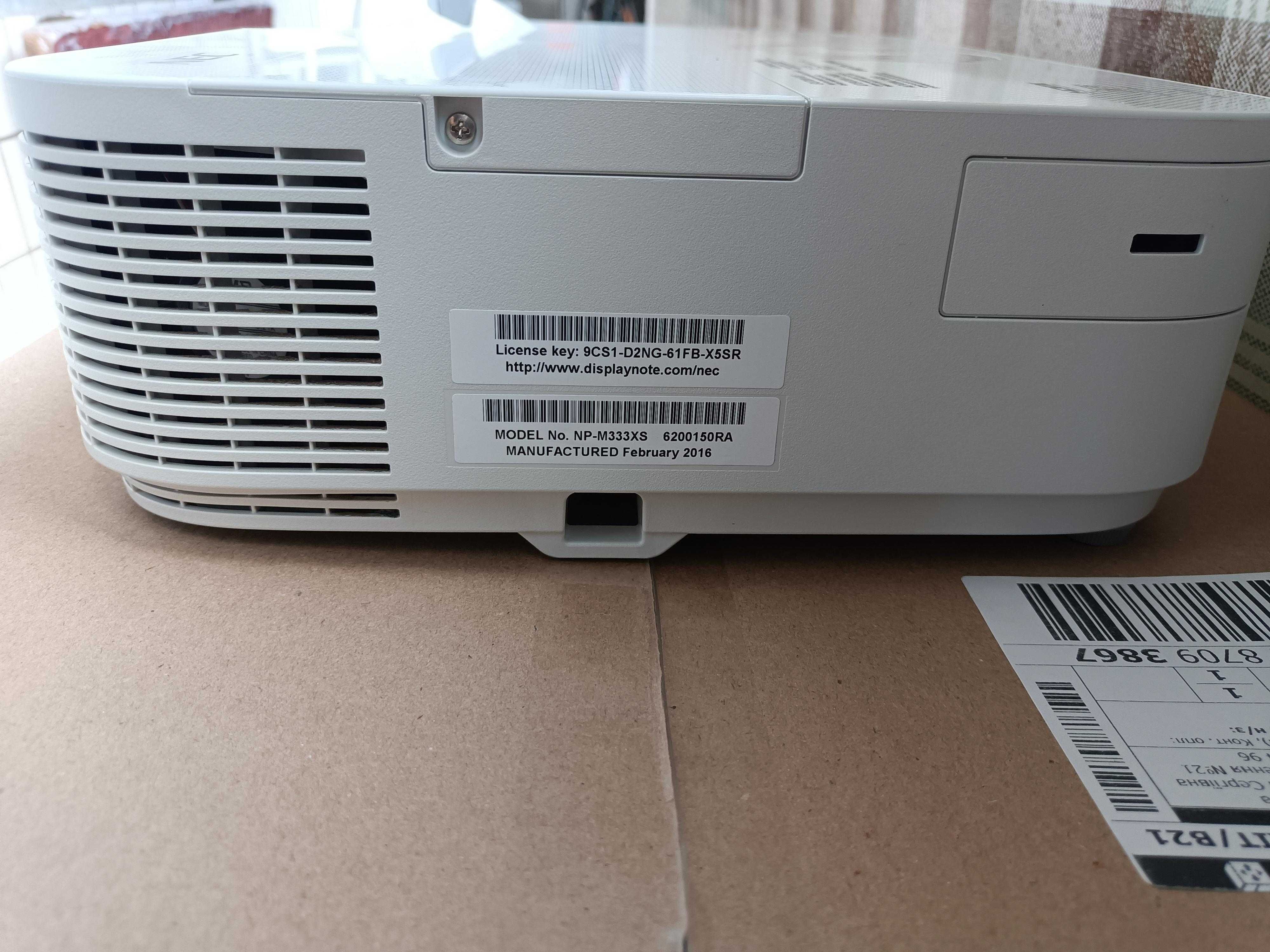 Мультимедійний проектор NEC M333XS