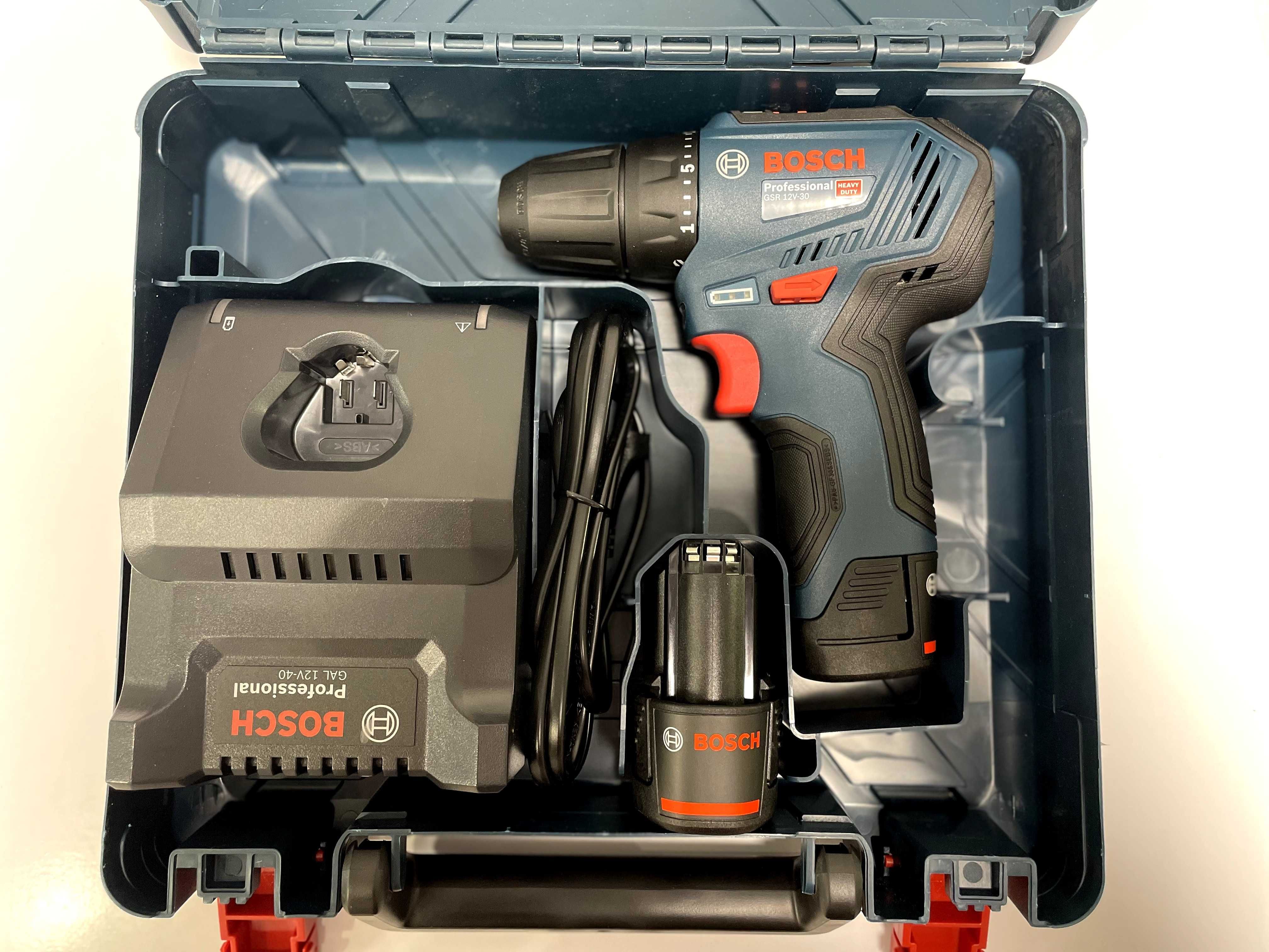 Шуруповерт-дриль Bosch Professional GSR 12V-30