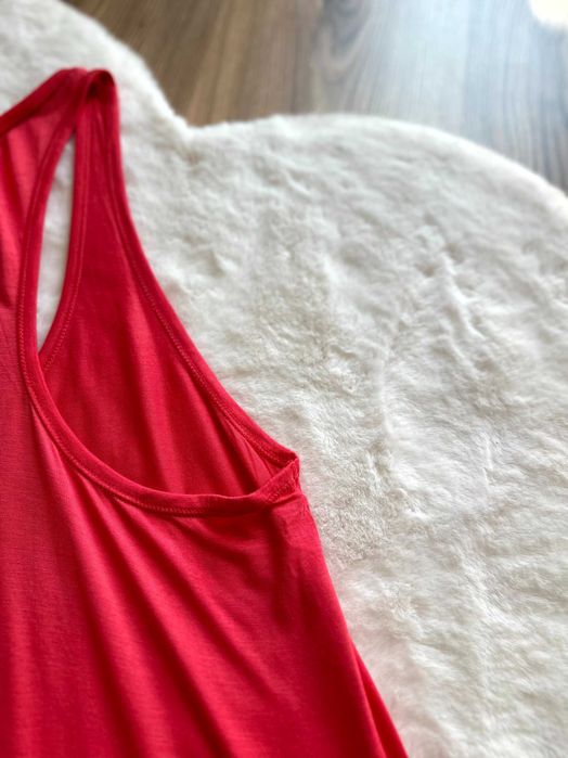 Koszulka damska sport bokserka top z wiskozy koralowa BLG0014 ESPRIT M