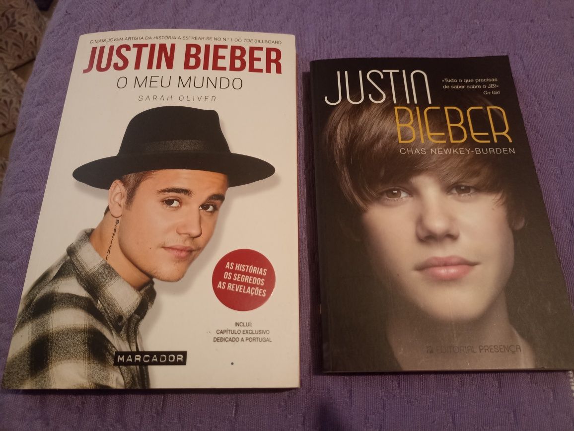 Livros Justin Bieber