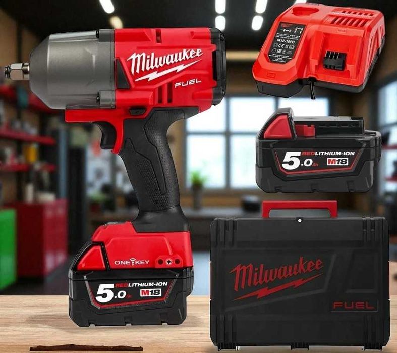Klucz udarowy 3/4 2034 Nm M18 2x5ah Milwaukee nowy gwarancja