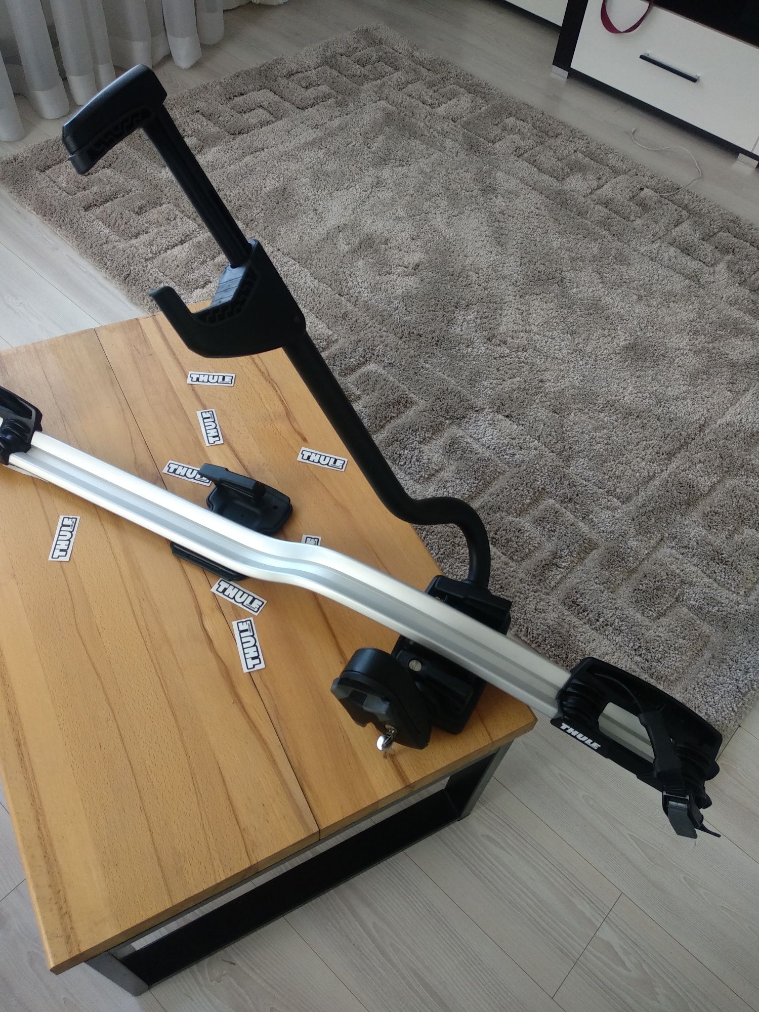 Велокріплення thule 598 black велобагажник туле крепление 591 298