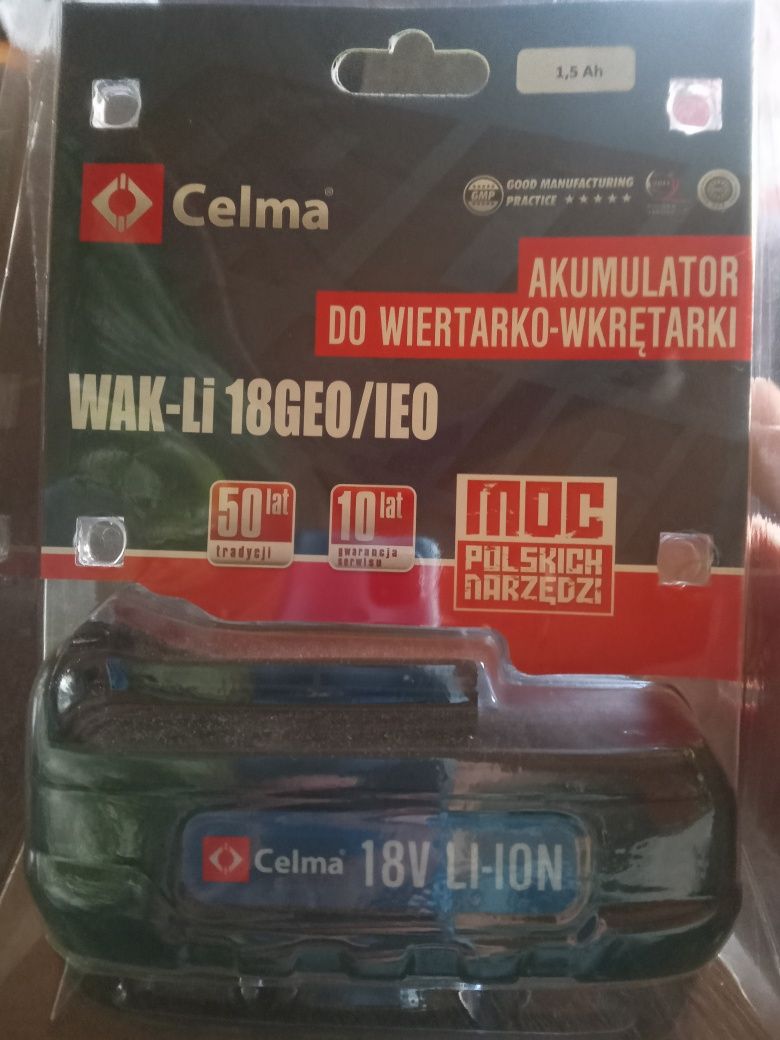 Akumulator do wiertarko wkrętarki CELMA