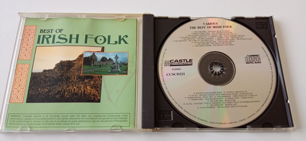 Irish Folk - the best -cd