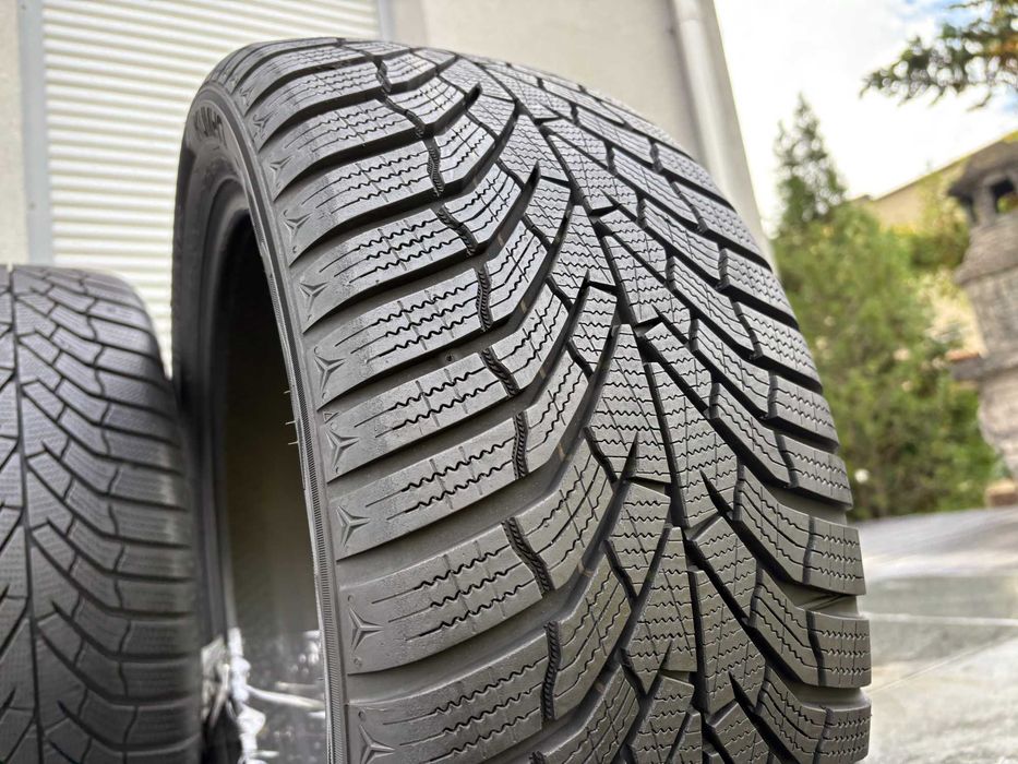2szt zimowe 225/45R17 Continental 8-7,2mm 2024r świetny stan! Z711 gwa