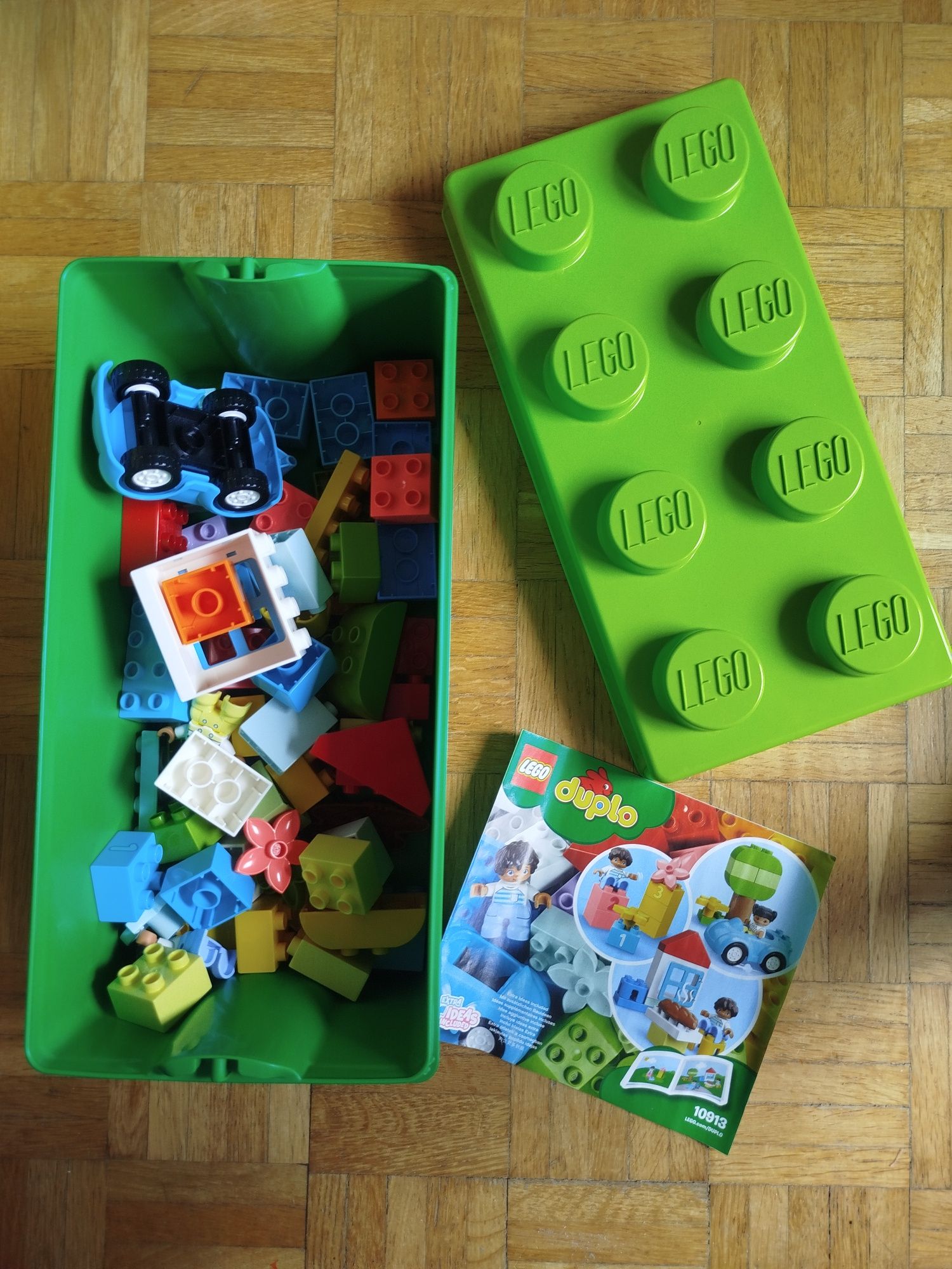 LEGO® DUPLO® 10913 – Pudełko z klockami (używany, kompletny)