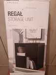 Regał Starage Unit SMUKEE czarny rozm. 29x60x60cm
