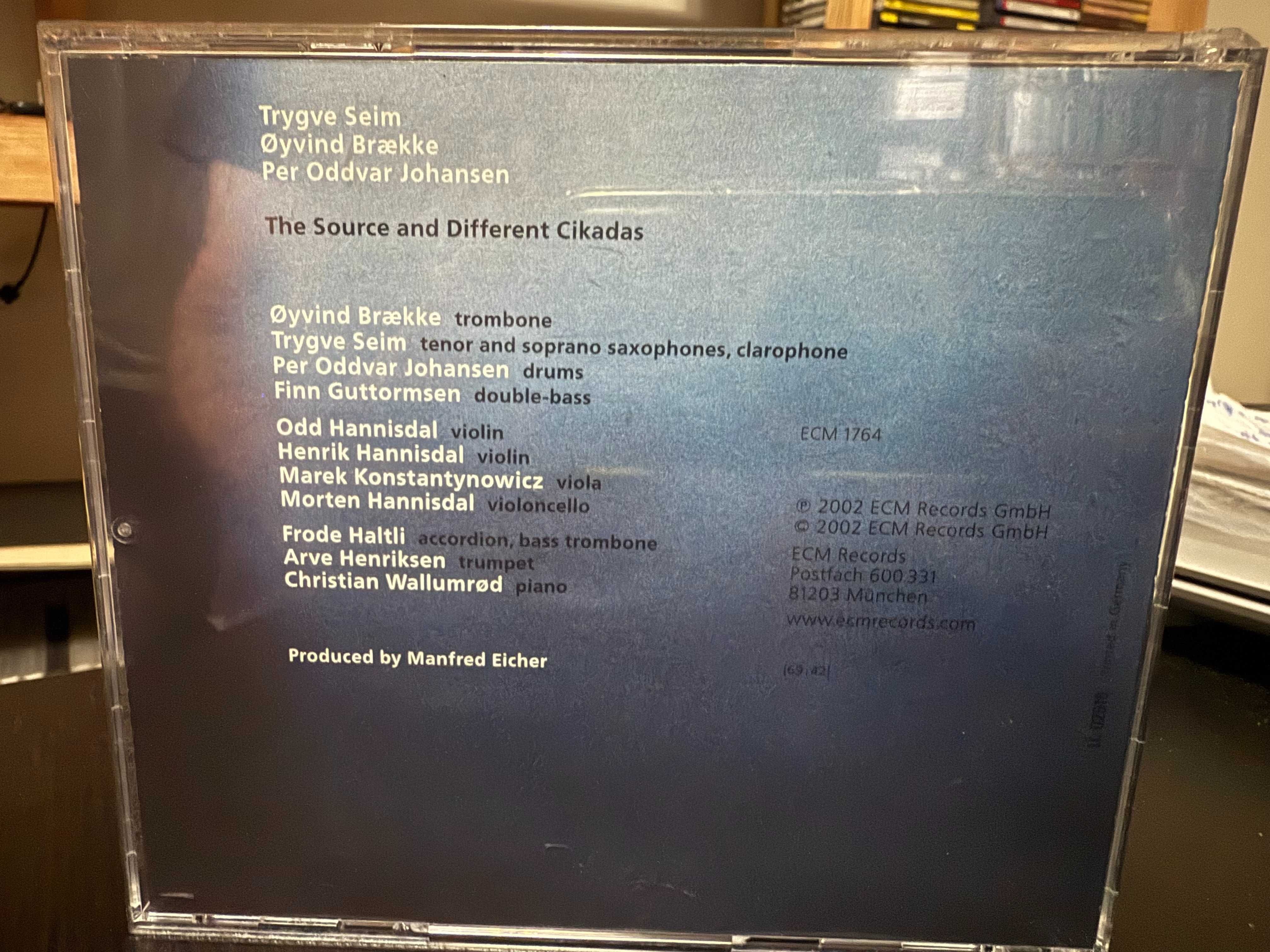 Trygve Seim, Øyvind Brække – The Source And Different Cikadas