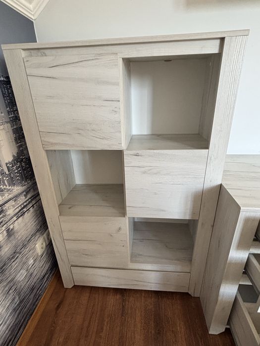 Komplet mebli + łóżko dla pokoju dziecięcego/nastolatka