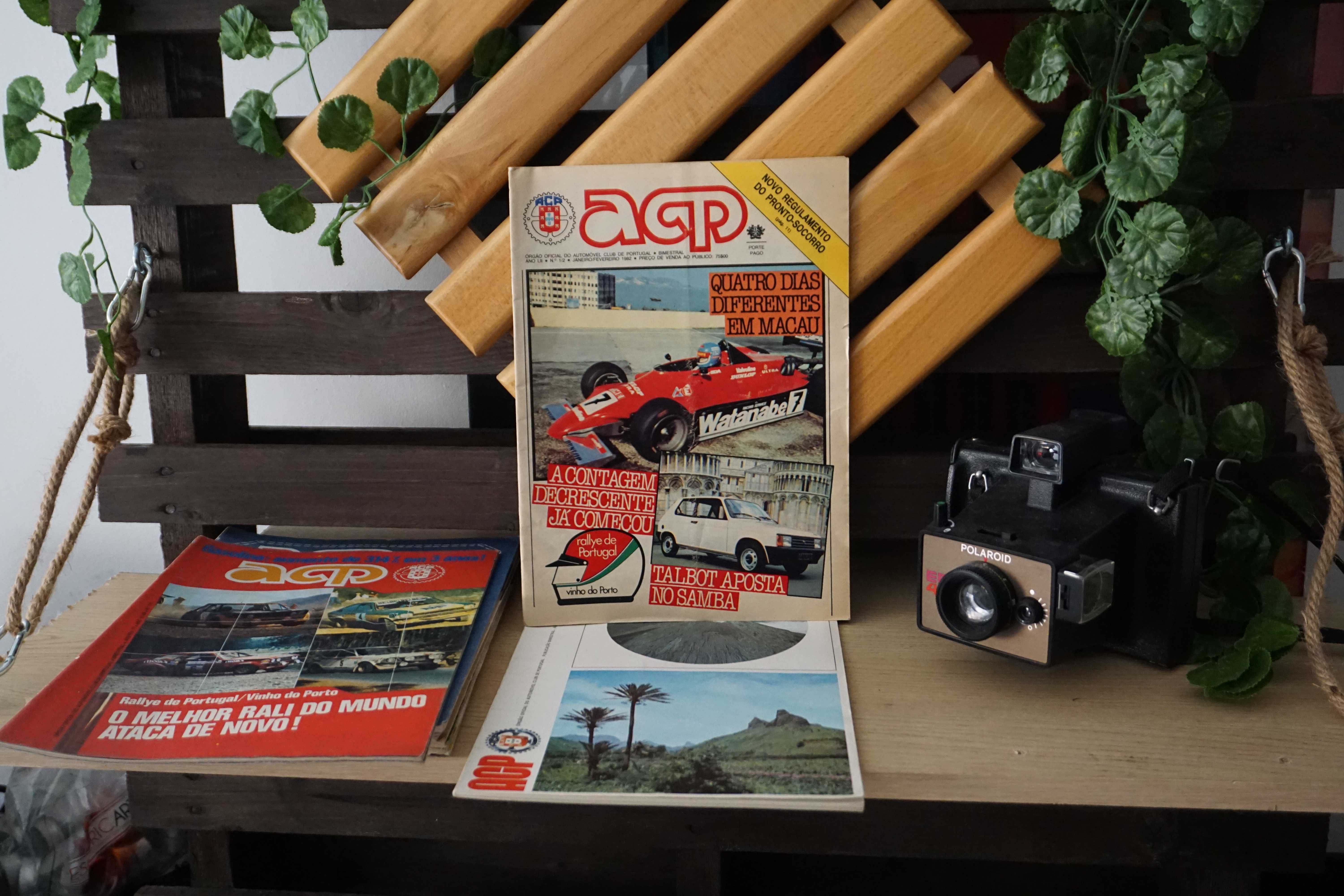 9 Revistas "ACP" de 1973 ate 1982