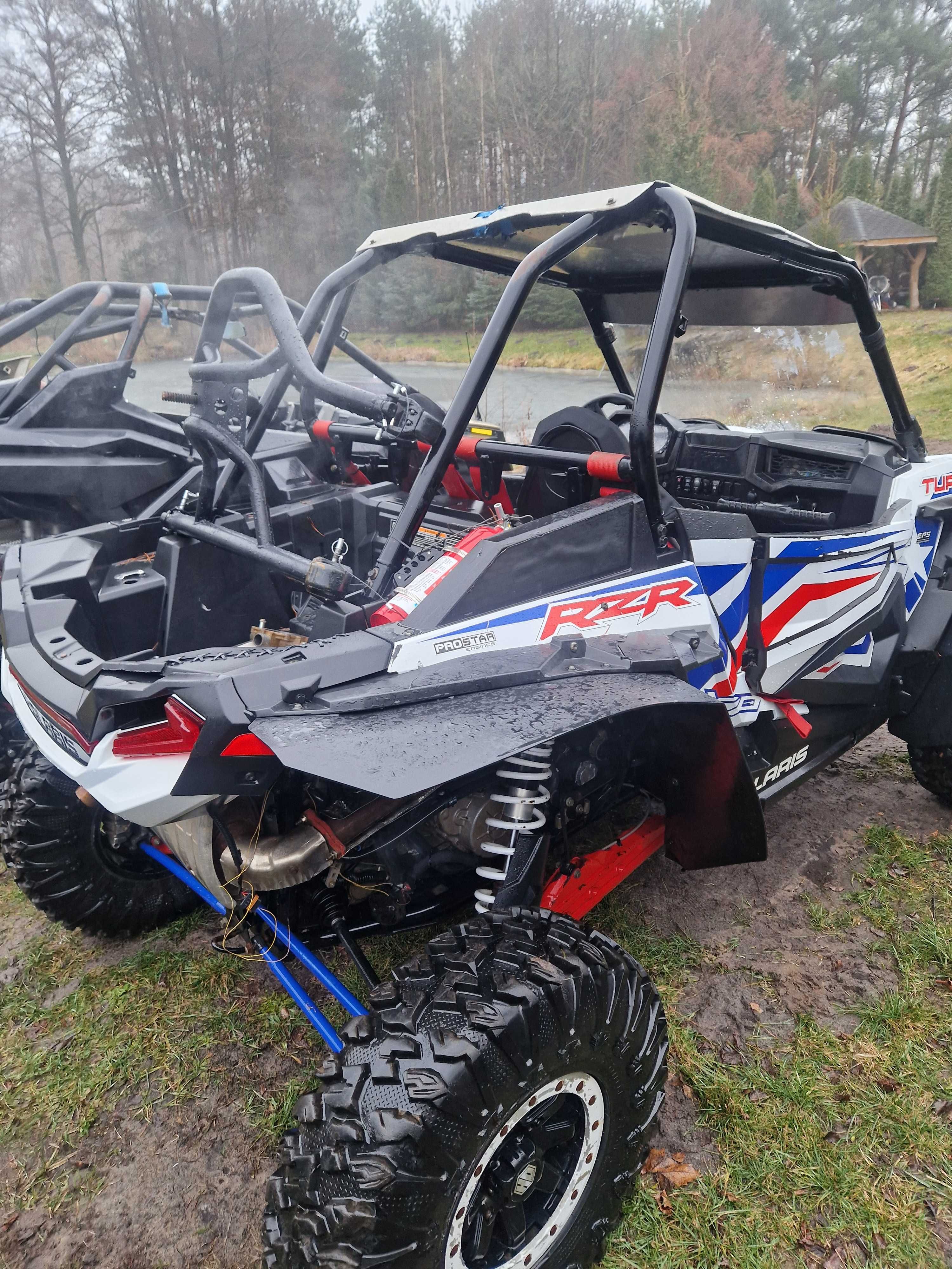 Polaris rzr . pro xp turbo zwrotnica piasta tarcza zacisk komplet