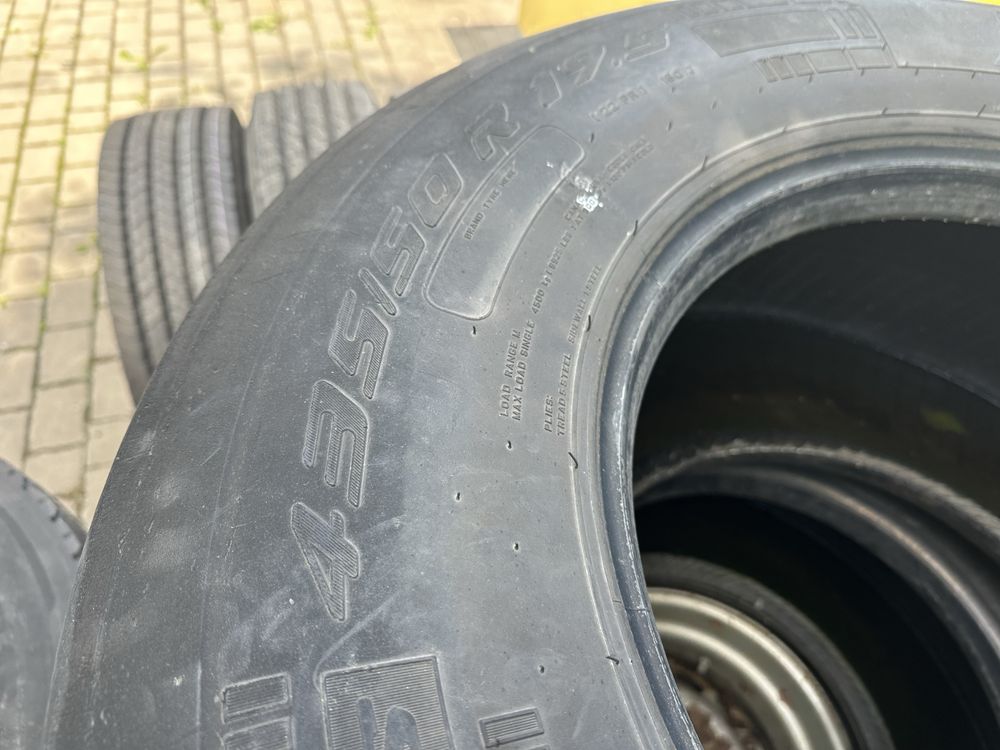 Колеса PIRELLI 435/50R 19.5 2 шт прицепні