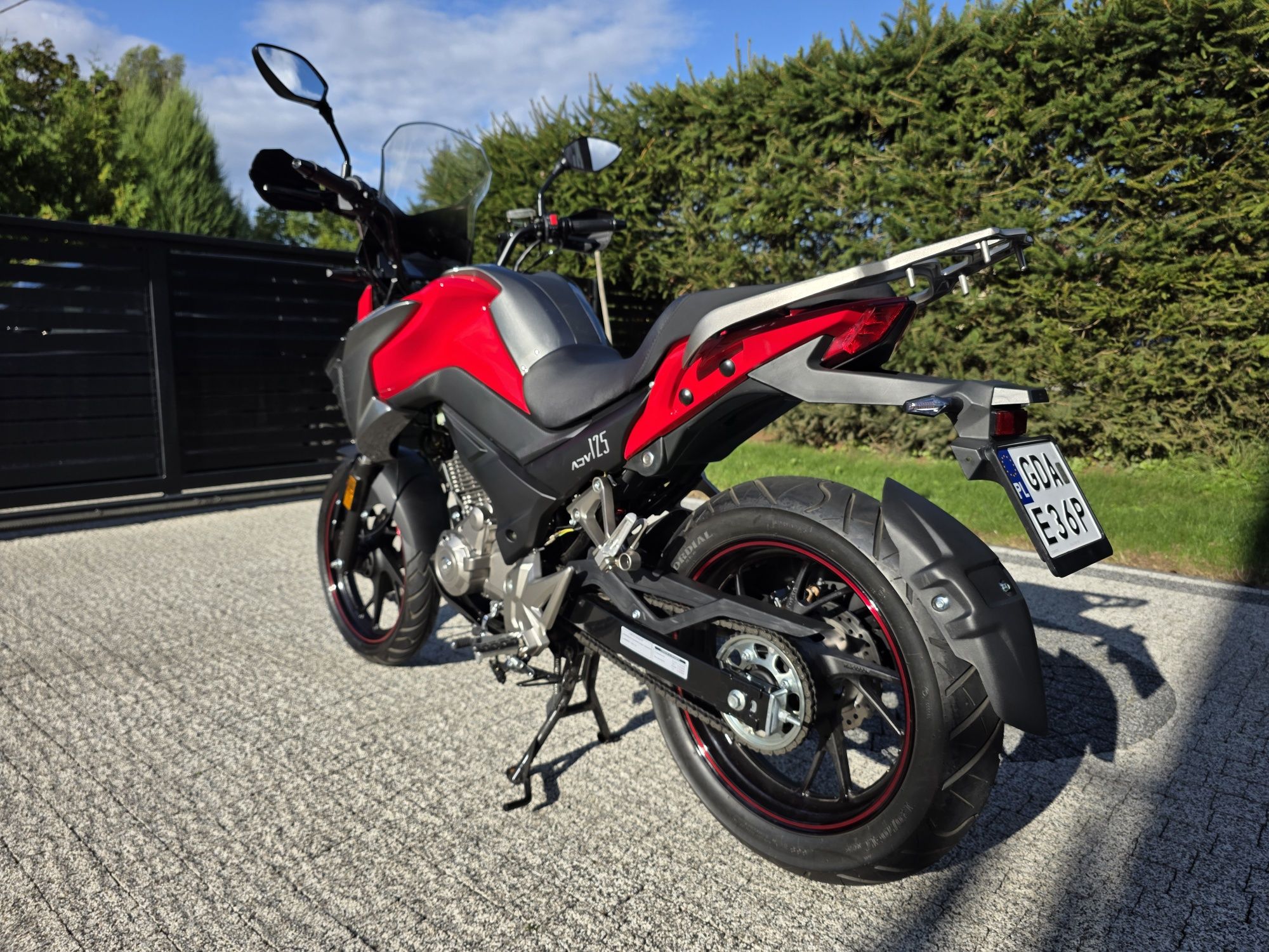 Junak ADV 125 mitocykl BARDZO mały przebieg