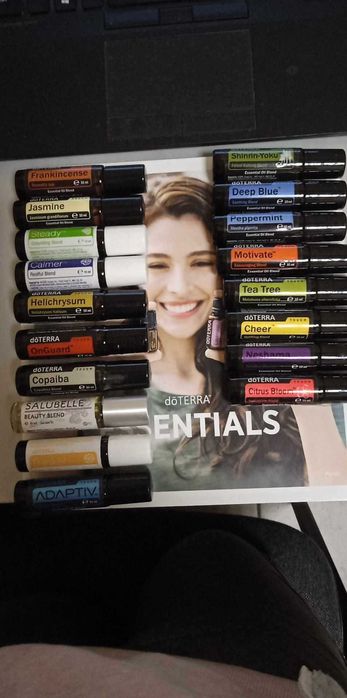 DoTerra rollon 10ml mix Nowe opis Touch doTerra Tea tree 10ml drzewo