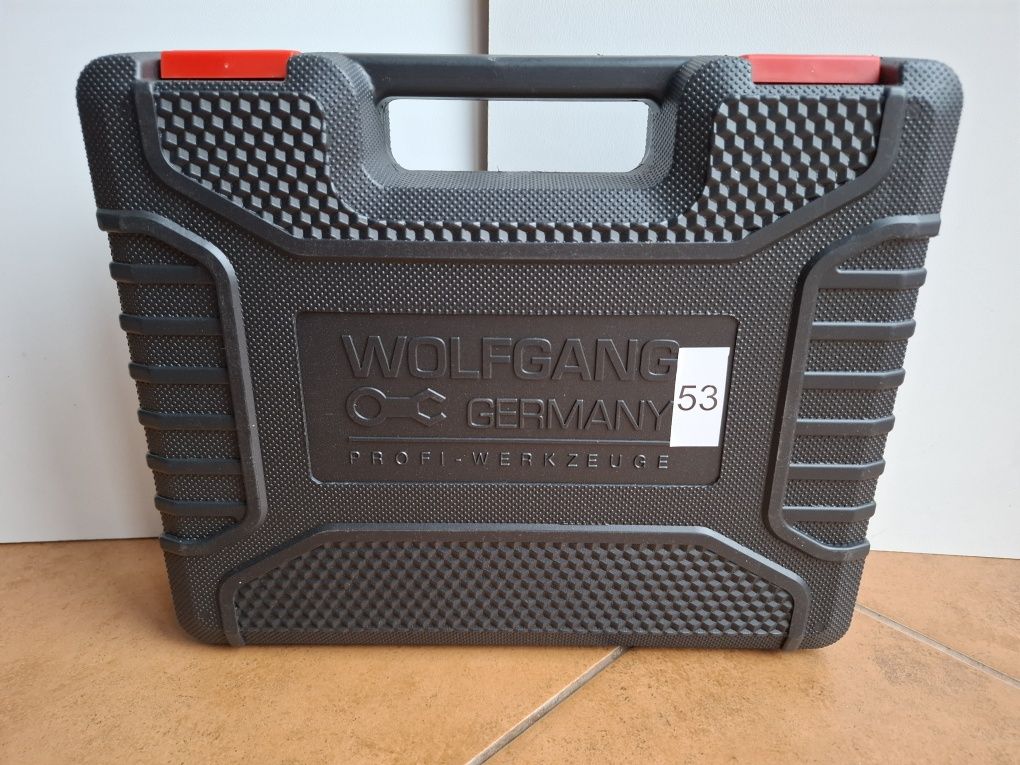 Zestaw narzędzi w walizce- 53 elementy Wolfgang Germany- Nowy