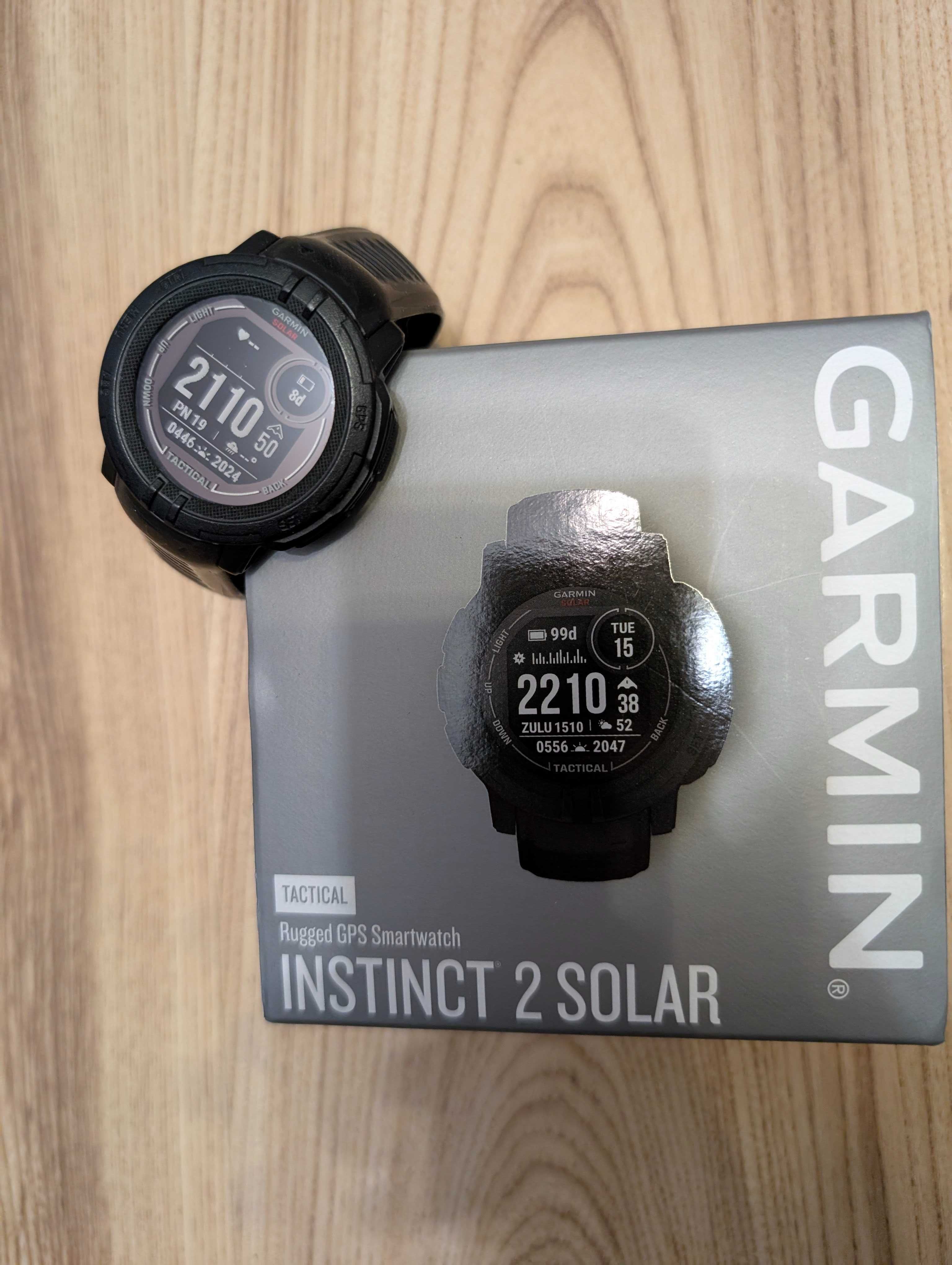 Smartwatch GARMIN Instinct 2 Solar Tactical Edition Czarny