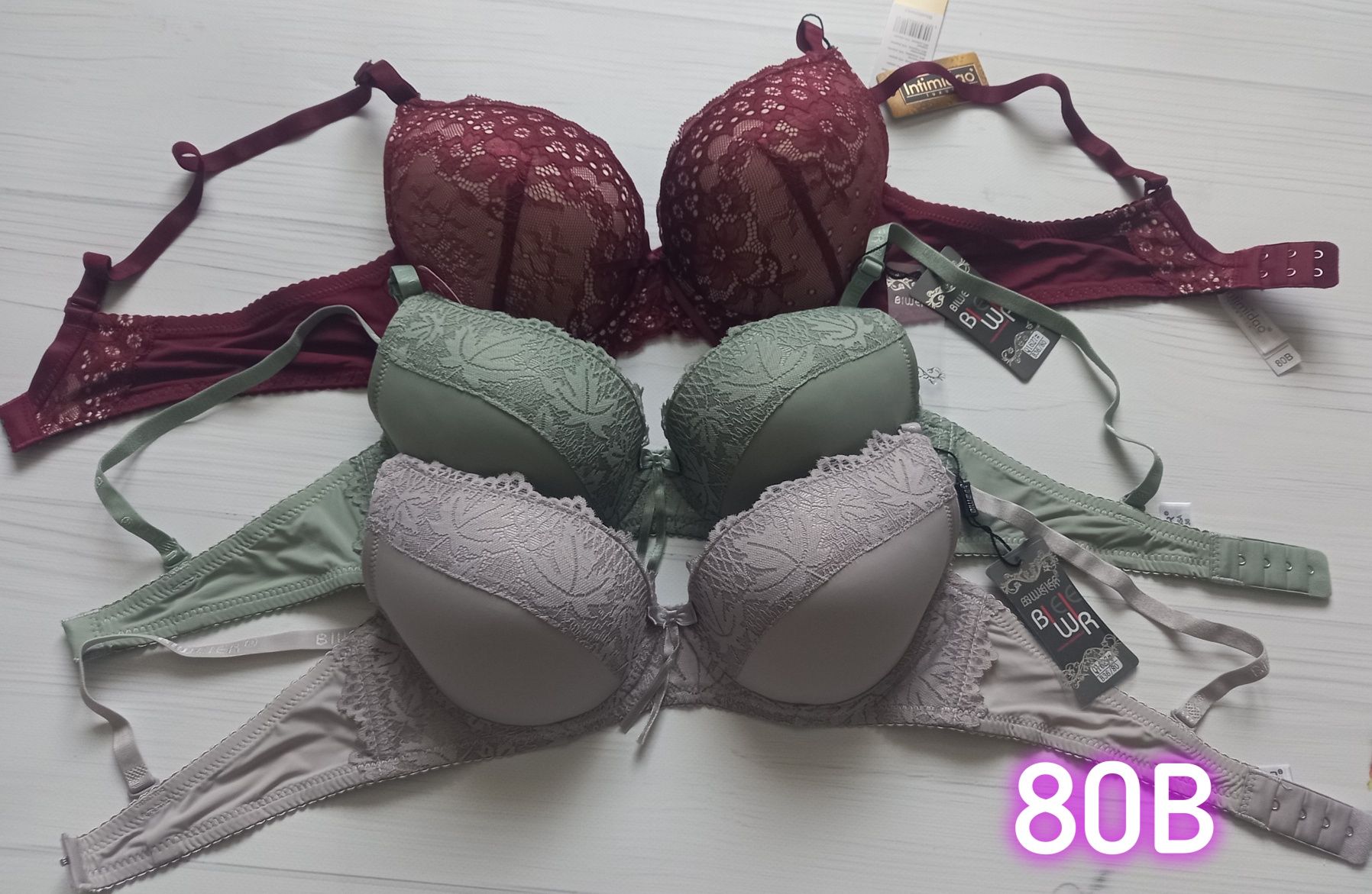 Бюстгальтери 75В, 80В, 85В, 90В/ бюстики/лифчики