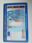 Karty 20 / 50 euro - trójwymiarowe, hologram