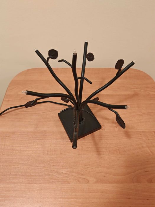 Lampka nocna / dekoracyjna drzewo metalowa