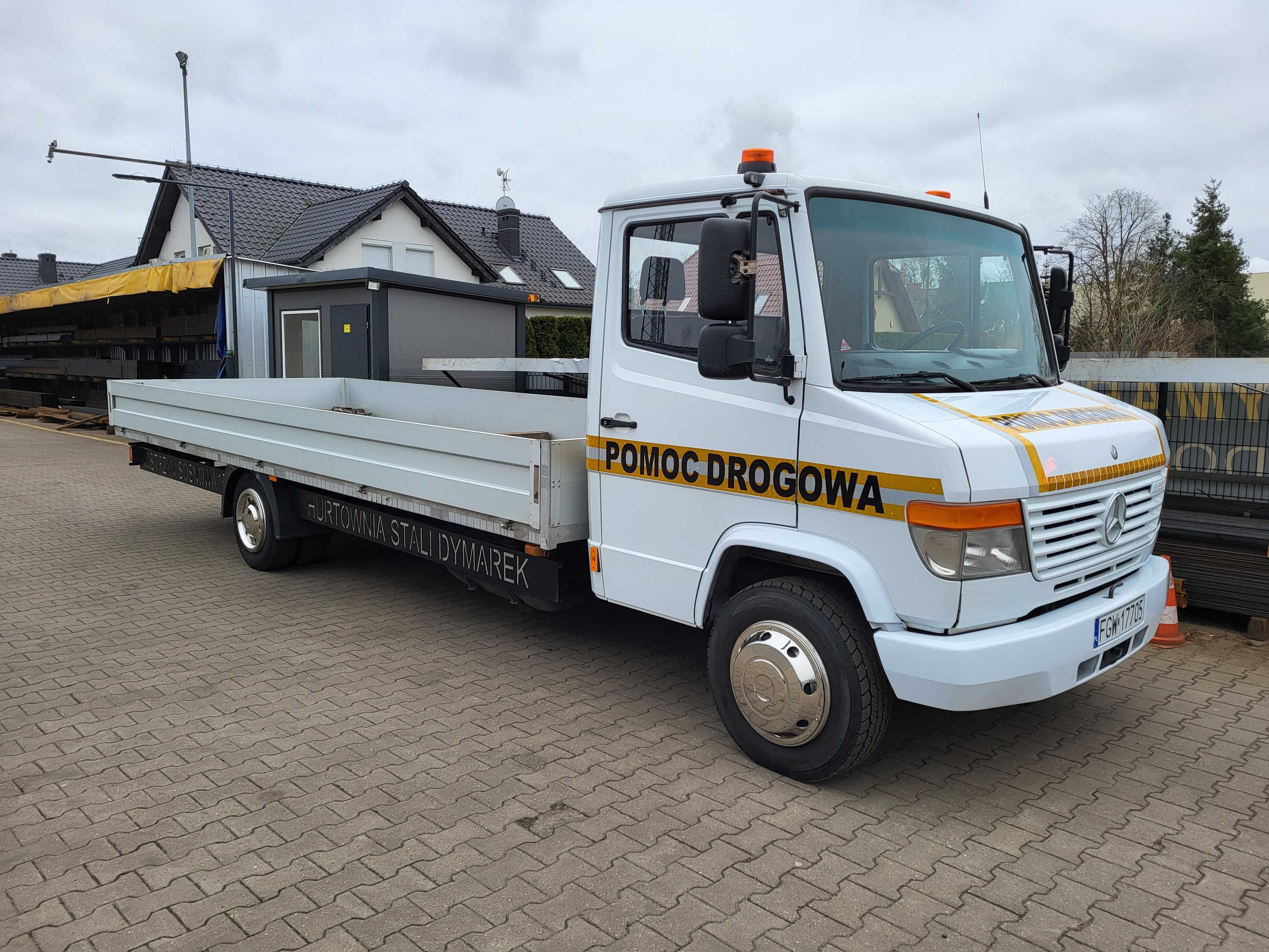 Mercedes Vario 815 NOWA ALUMINIOWA ZABUDOWA .DŁ 6,3 SZER 2,3M stan Bdb