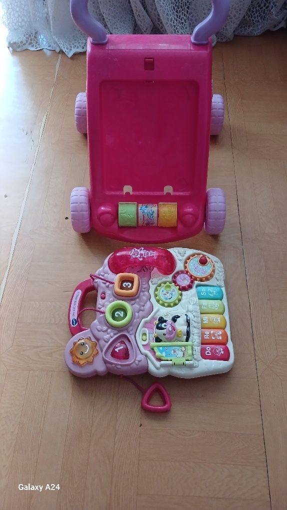 Ходунки- каталка з ігровою панелю Vtech-Sit-to-Stand Learning Walker