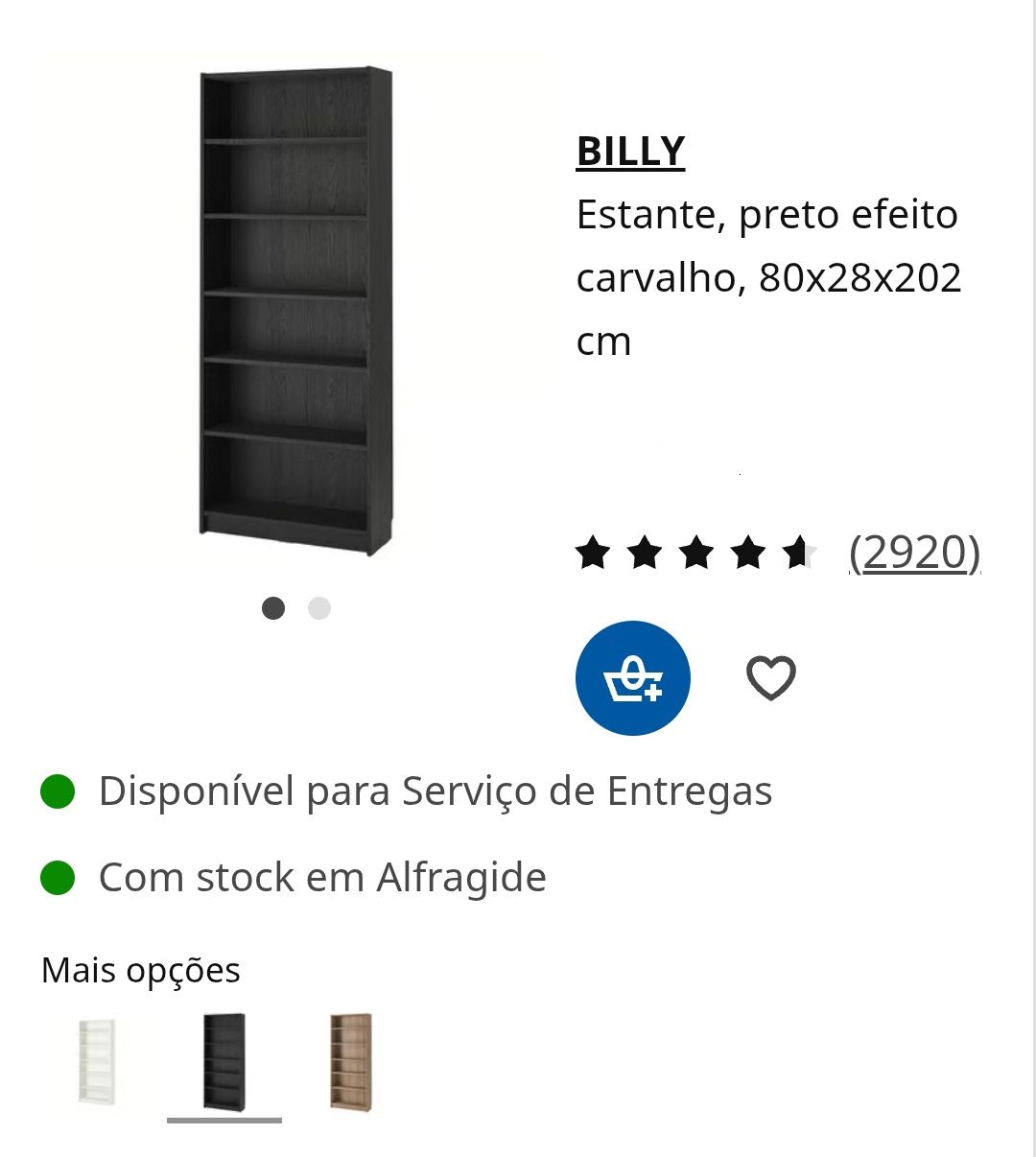 3 Estantes Billy IKEA