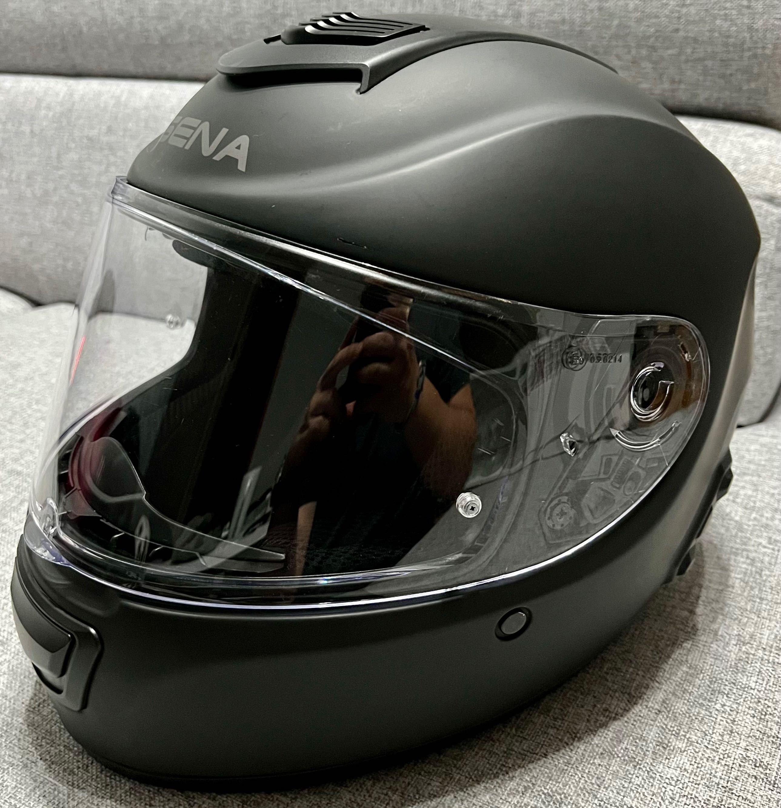 Kask Sena motocyklowy Momentum Evo Mesh rozmiar M interkom Full Face