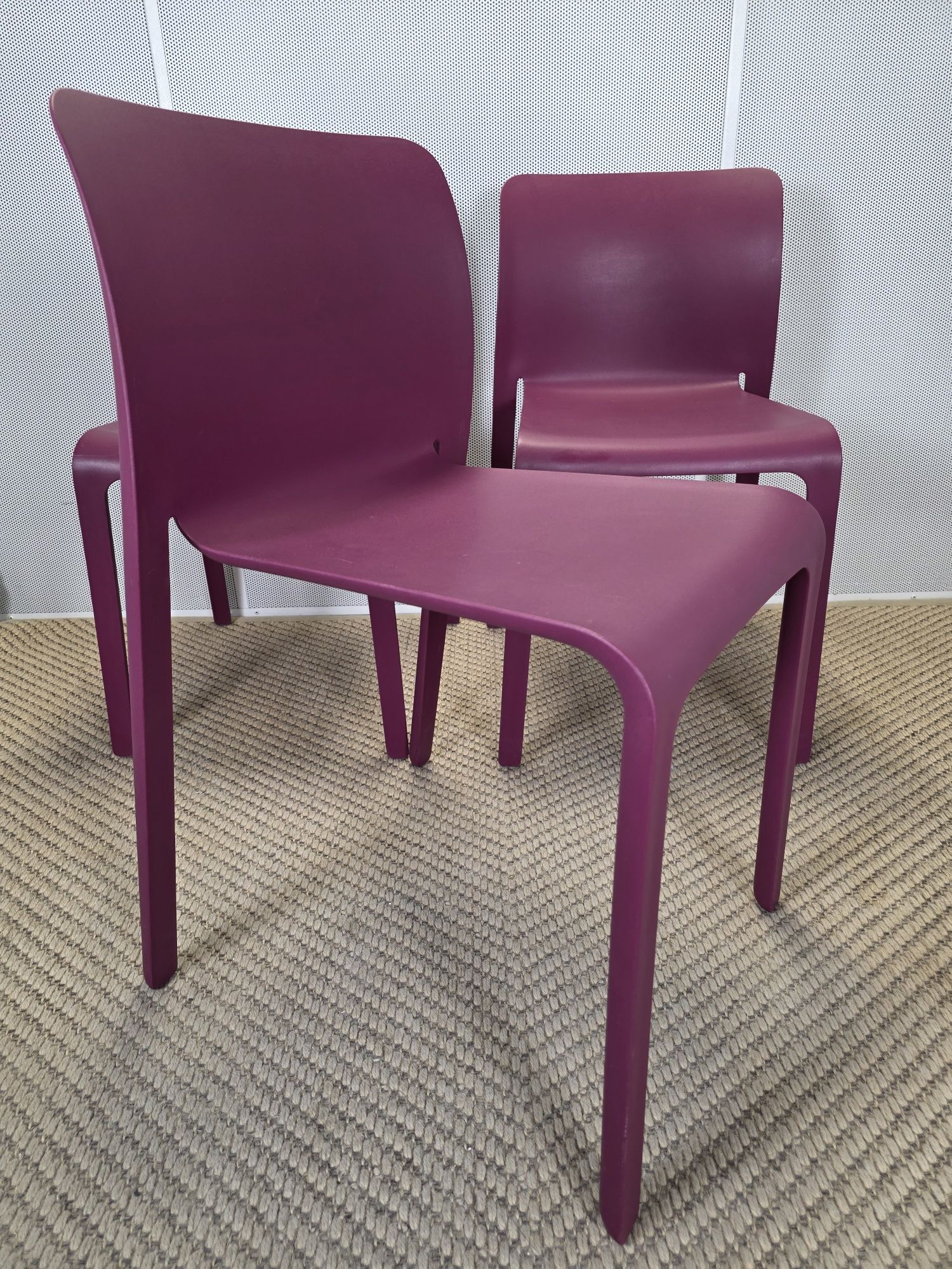 Krzesła Magis First Stefano Giovannoni  rzadki kolor włoski design
