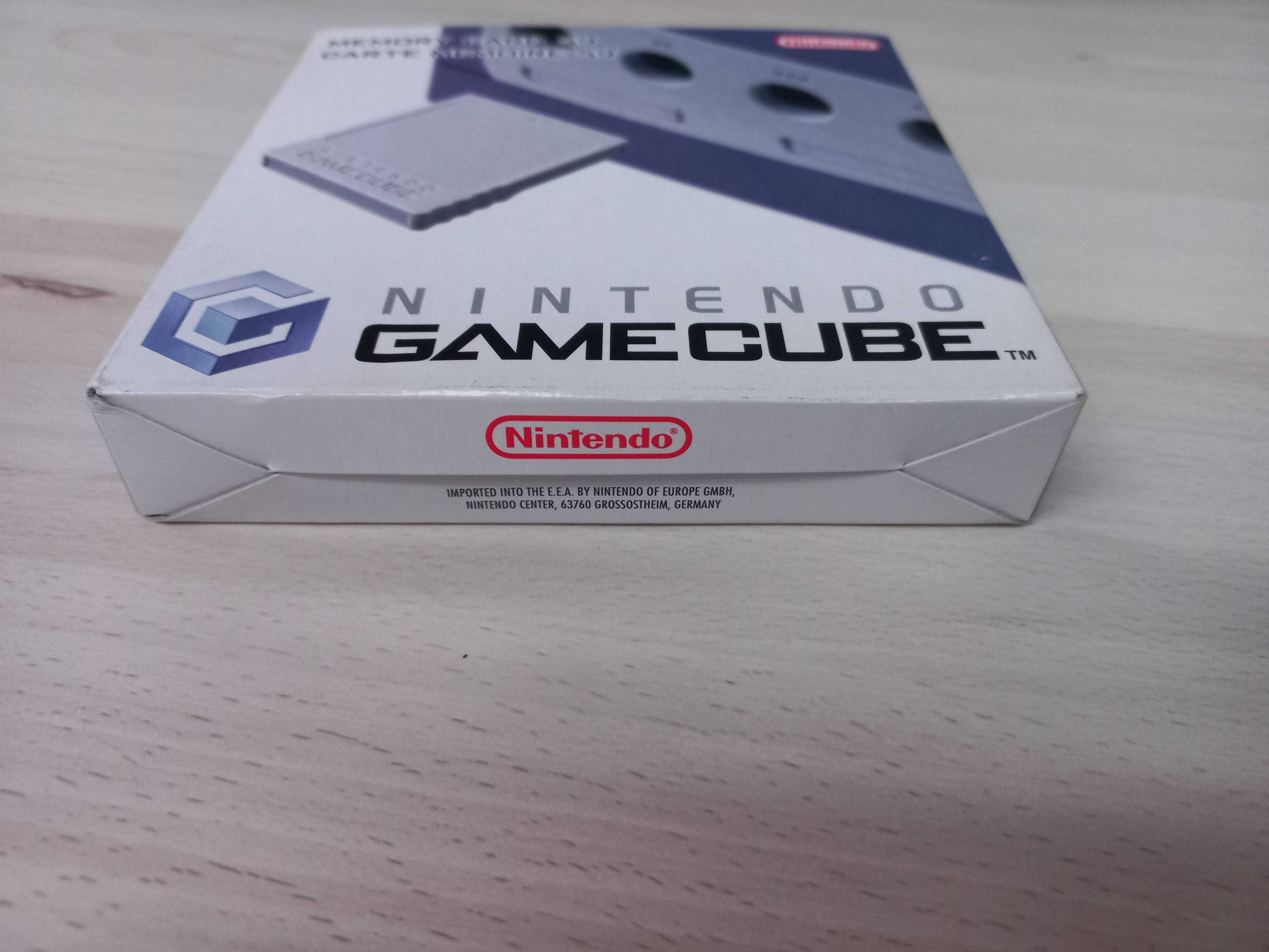 gamecube memory card \ cartao de memoria NA CAIXA