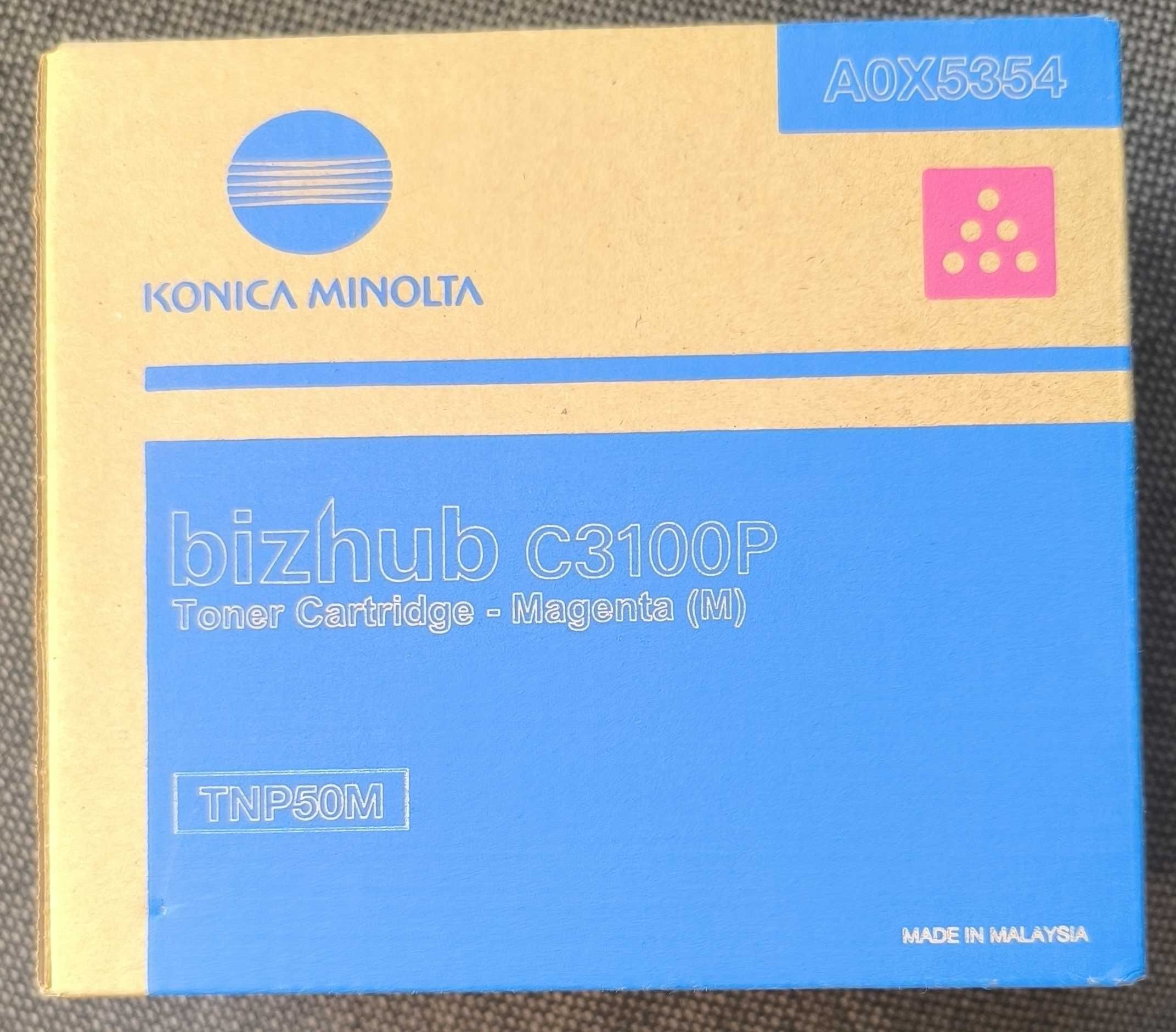 Toner Konica minolta A0X5354 czerwony (magenta) TNP50M