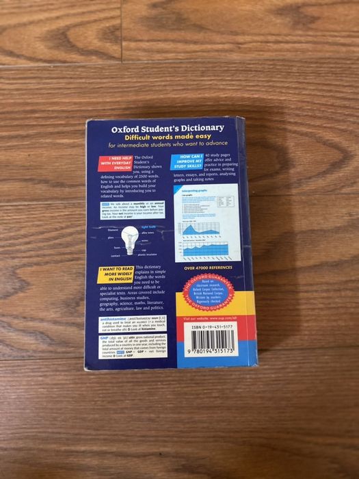 Dicionário de inglês oxford student’s