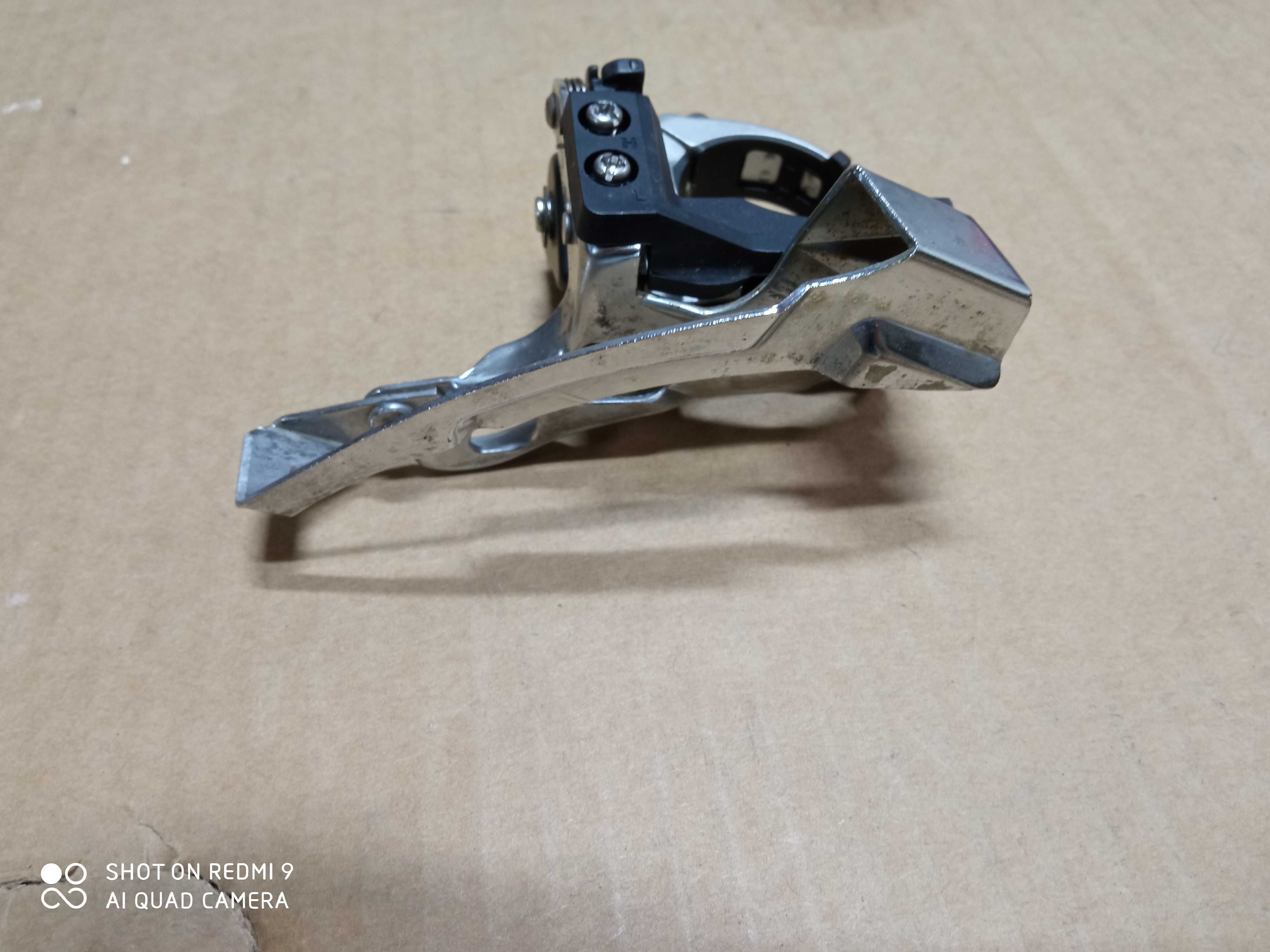 Przerzutka przednia Deore LX t660a 3s plus stopka