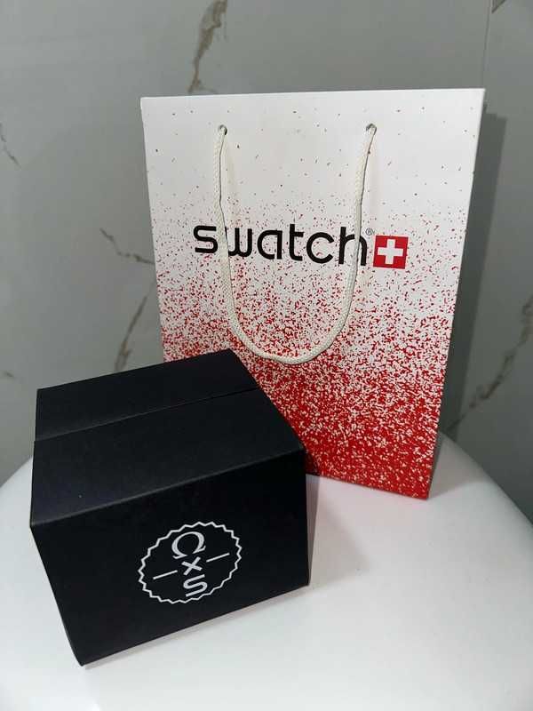 Zegarek Omega Swatch SO33T100 – Galaktyczny Saturn