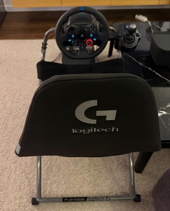 Logitech G29 + Pedais + Shifter + Playseat Challenge X (PS4/PS5/PC)
