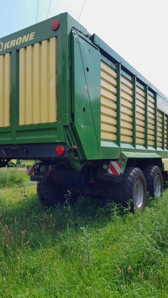 Przyczepa samozbierajaca krone zx 430 gd nie strautmann pottinger