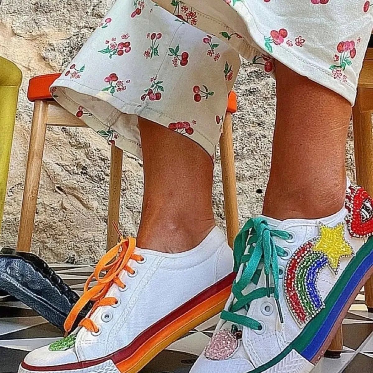 Sneackers handmade 2 modelos...a esgotarem