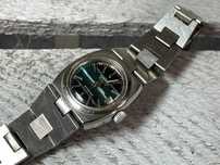 Zegarek kwarcowy Pallas Exquisit w stylu vintage - zielona tarcza